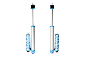 RAM 2500 Shock Absorber Set - Rear - King Shocks - 2.5 Dia Piggyback Reservoir w/ Adjuster - `14-`27